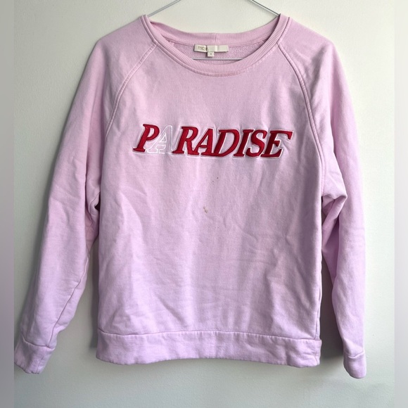 Maje Pink Paradise Sweatshirt Size 1/XS/0 - Picture 2 of 5